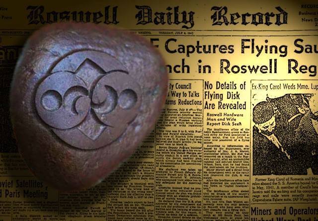 La extraña Piedra de Roswell La extraña Piedra de Roswell