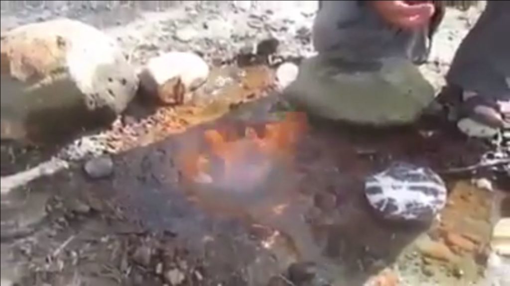 El Lugar Donde el Agua Potable Prende en Llamas
